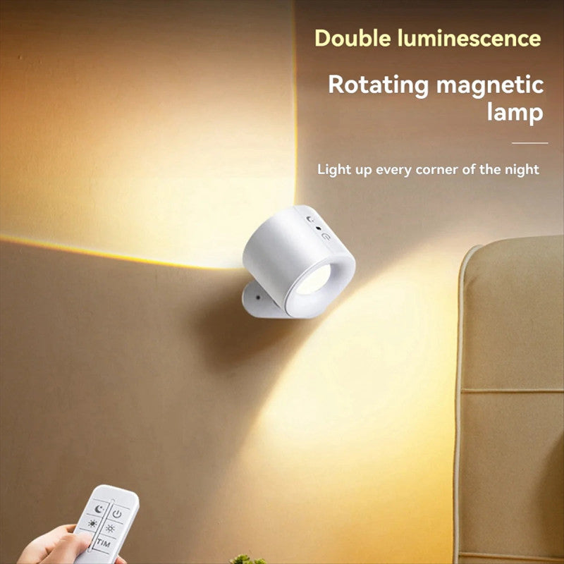 360° Double Side Led Wall Lamp (Rechargeable)